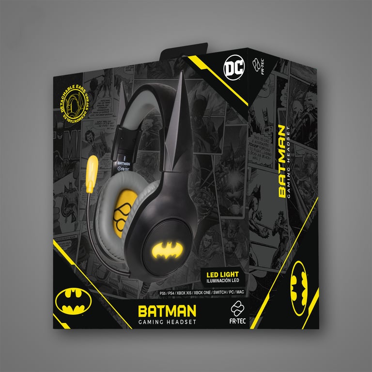 Casque De Jeu FR-TEC BATHEAD – Oreilles Détachables, Son Stéréo 50 mm - vue 2