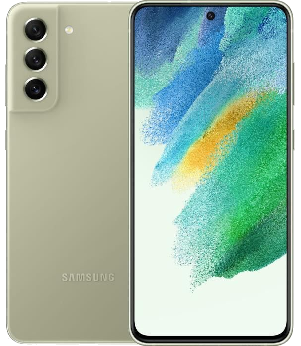 SAMSUNG S21FE 256 Go, Olive, Débloqué