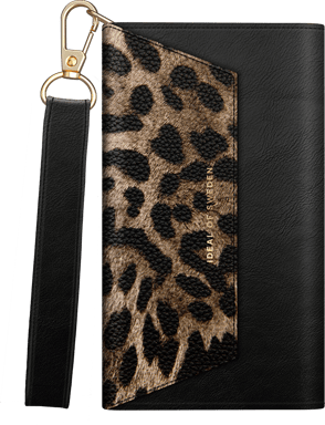 Pochette Cassette Clutch Midnight Leopard pour iPhone 12 / 12 Pro Ideal Of Sweden