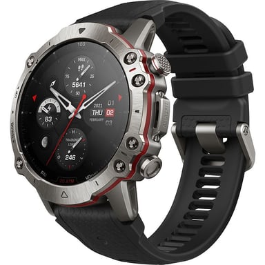Amazfit Cheetah 3,53 cm (1.39'') AMOLED 46.7 mm Numérique 454 x 454 pixels Écran tactile Gris GPS (satellite)