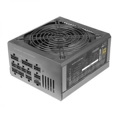 Mars Gaming MPB1000P Fuente de alimentación ATX 3.0 - Modular 1000W - Certificación 80PLUS GOLD - Compatibilidad PCIe 5.0 - Refrigeración silenciosa - Color Negro