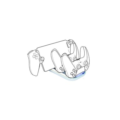 Bigben Interactive PS5TRIPLECHARGER Accessoire de manette de jeux Socle de chargement