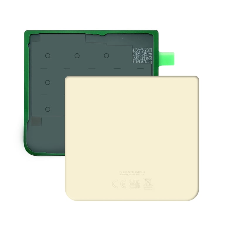 Samsung Cache Batterie Galaxy Z Flip 3 Crème - vue 4