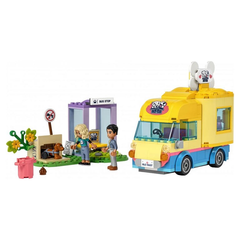 41741 La fourgonnette de sauvetage canin LEGO Friends : Aventure Animale à Heartlake City - Neuf