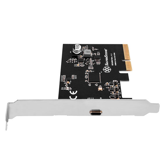Carte d'extension PCIe SILVERSTONE SST ECU06 USB C 3.2 Gen 2x2 - vue 2
