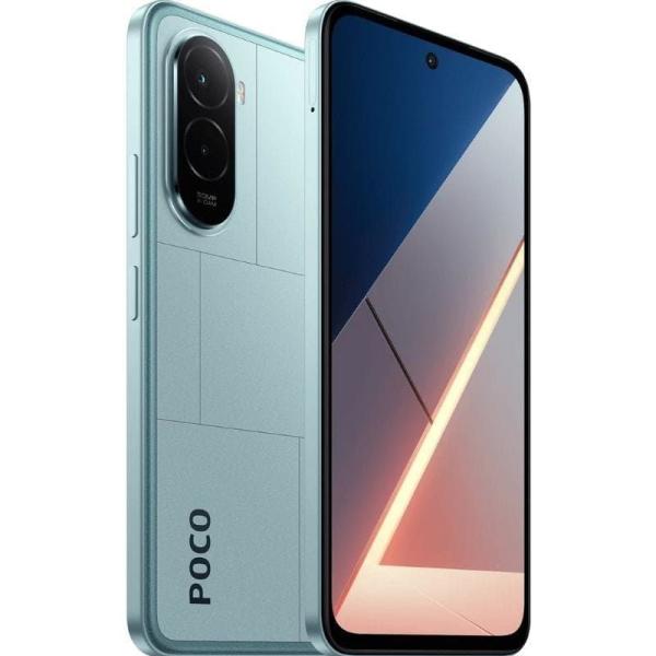 POCO M7 (4G) 128 Go, Bleu - Neuf