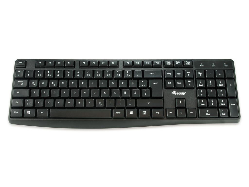 Equip 245212 clavier Bureau USB QWERTY Portuguais Neuf