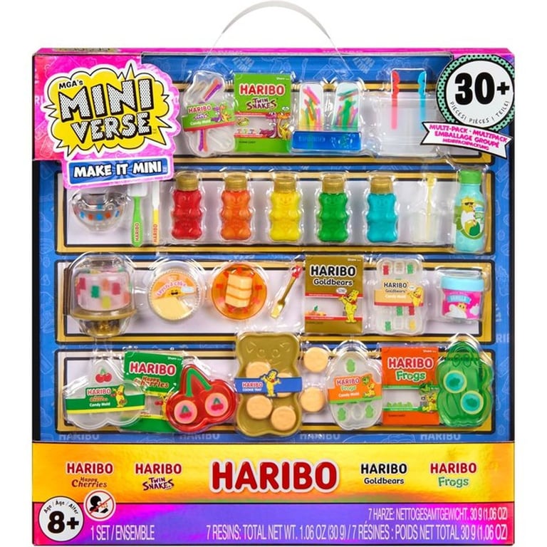 Little Tikes MGAs Miniverse - Make It Mini Haribo - Dès 8 ans - Crée tes miniatures Haribo - Non comestibles