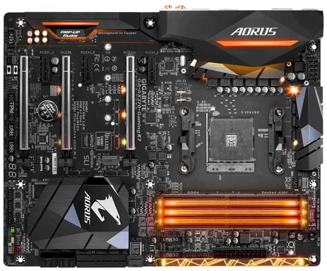 GIGABYTE GA-AX370-GAMING-K7 carte mère AMD X370 Emplacement AM4 ATX