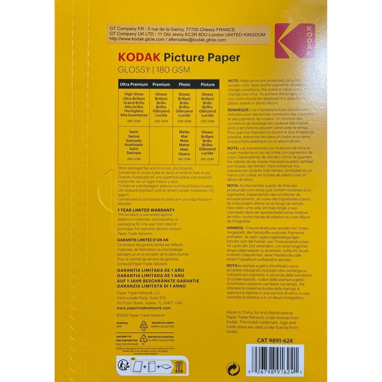 Kodak Picture Paper - vue 6