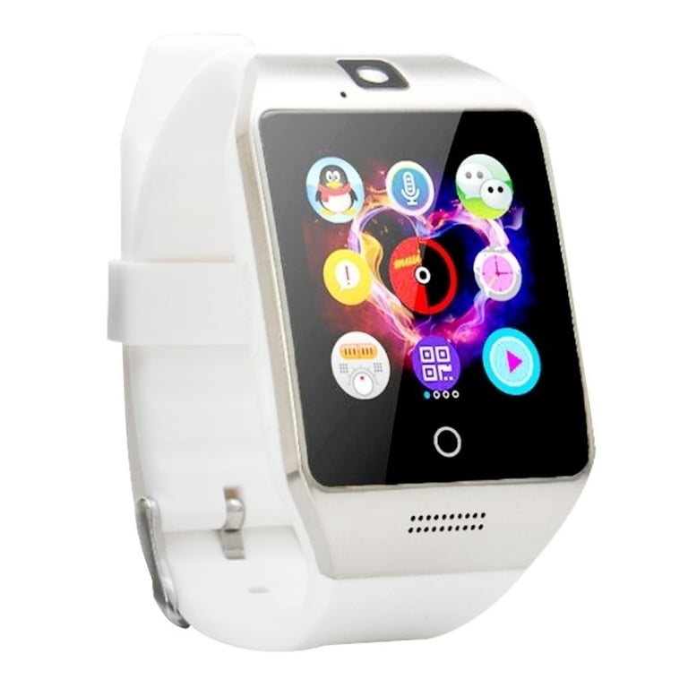 Montre Connectéee Téléphone iOs Android Smartwatch Bluetooth Antiperte  Appels Sms Sim Blanc YONIS - Yonis