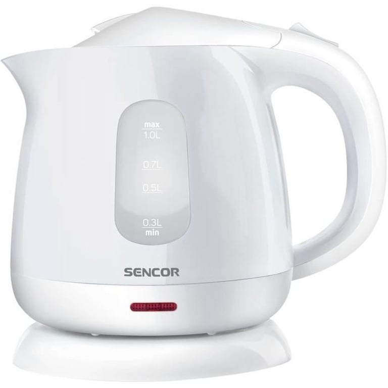 Bouilloire Électrique Sencor SWK 1010WH – 1L, 1100W, Résistance Cachée - vue 3