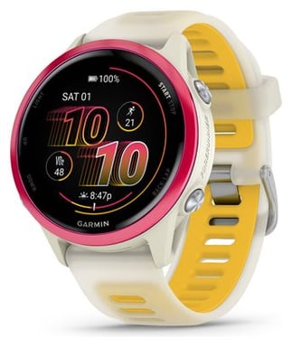 Orologio GPS Forerunner 570 42 mm, Rosa Alluminio Beige