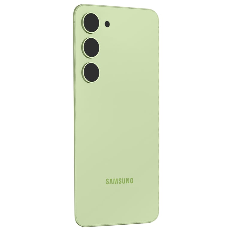 Vitre Arrière pour Samsung Galaxy S23 avec Lentille Caméra Original Citron Neuf - vue 4