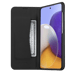 Coque clapet folio avec fente pour cartes & support pour Samsung Galaxy A72 4G/ A72 5G 2021 , Noir