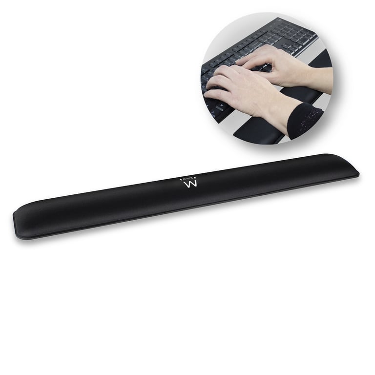 Repose-Poignets Ewent EW3180 – Ergonomique, Antidérapant, Polyester, Caoutchouc - vue 3