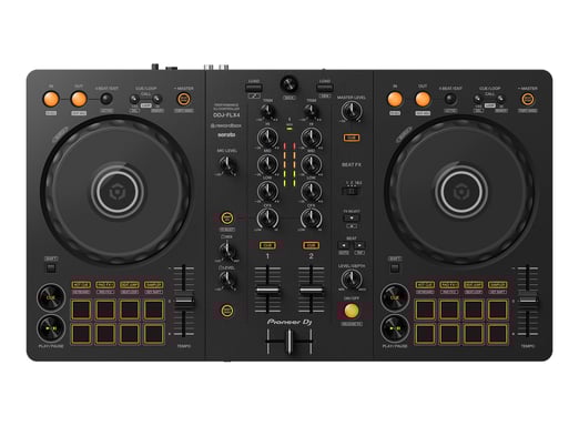 Pioneer DDJ-FLX4 contrôleur DJ 2 canaux Noir