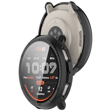 Funda para Huami Amazfit Active2 - Protector de Pantalla Integrado Black