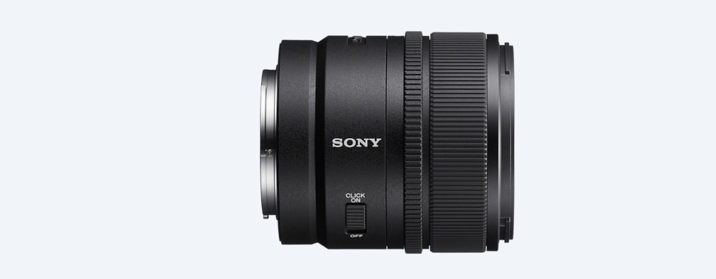 Objectif hybride Sony E 15mm f1.4 G - vue 5