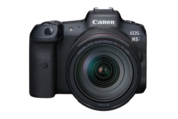 Canon EOS R5 MILC 45 MP CMOS 8192 x 5464 pixels Noir