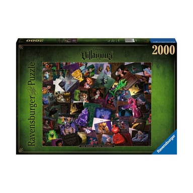 Ravensburger Villainous: Todos los Villanos Juego de puzzles 2000 piezas Arte