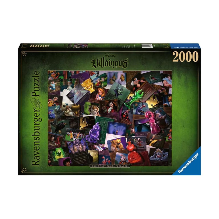 Ravensburger 2000 pièces Les Méchants Disney - vue 2