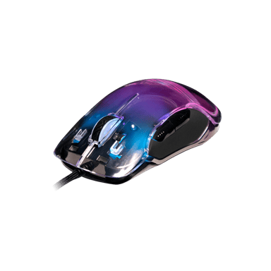 Newskill Lycan Ratón Gaming Transparente