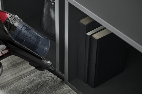 Rowenta RH98A7 Aspiradora escoba 2 en 1 Batería Secar Sin bolsa 0,9 L 320 W Rojo, Gris