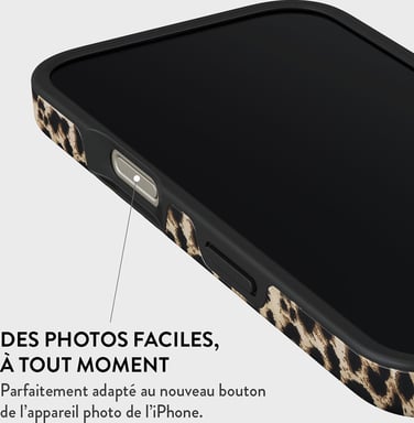 Burga Carcasa Dura MagSafe Qi Qi2 Compatible iPhone 16 Pro Marrón