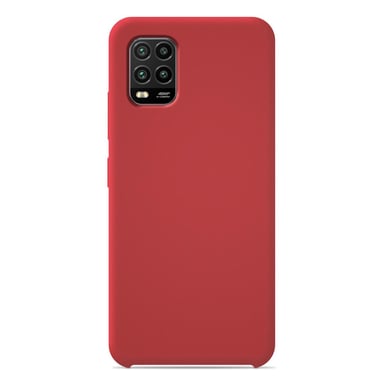 Coque silicone unie Soft Touch Rouge compatible Xiaomi Mi 10 Lite