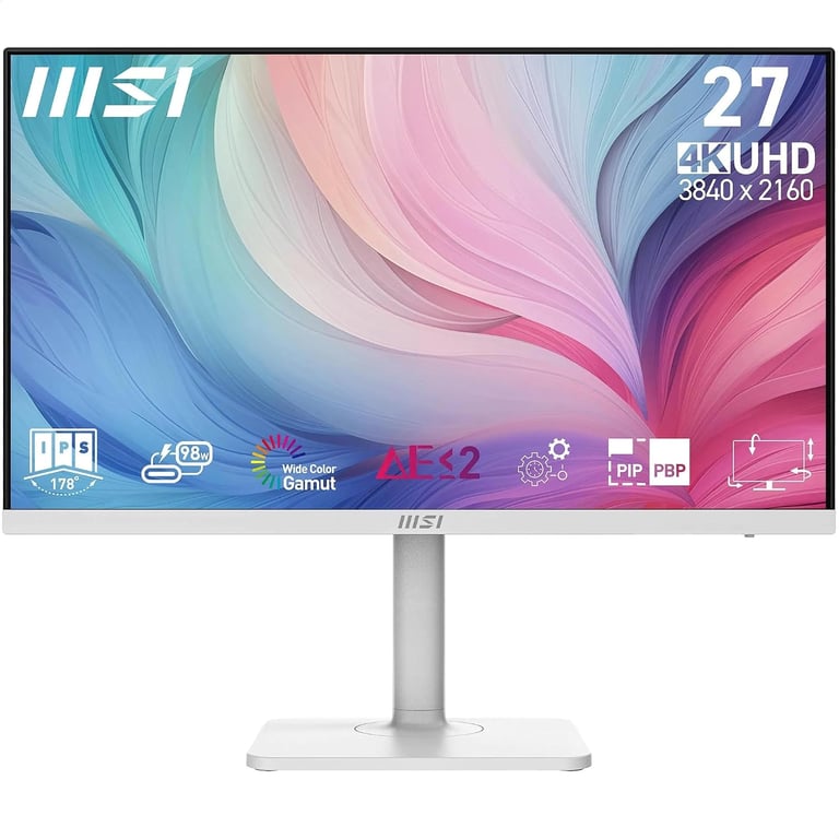 MSI Modern MD272UPHW 27 4K Ultra HD écran IPS pivotant Neuf