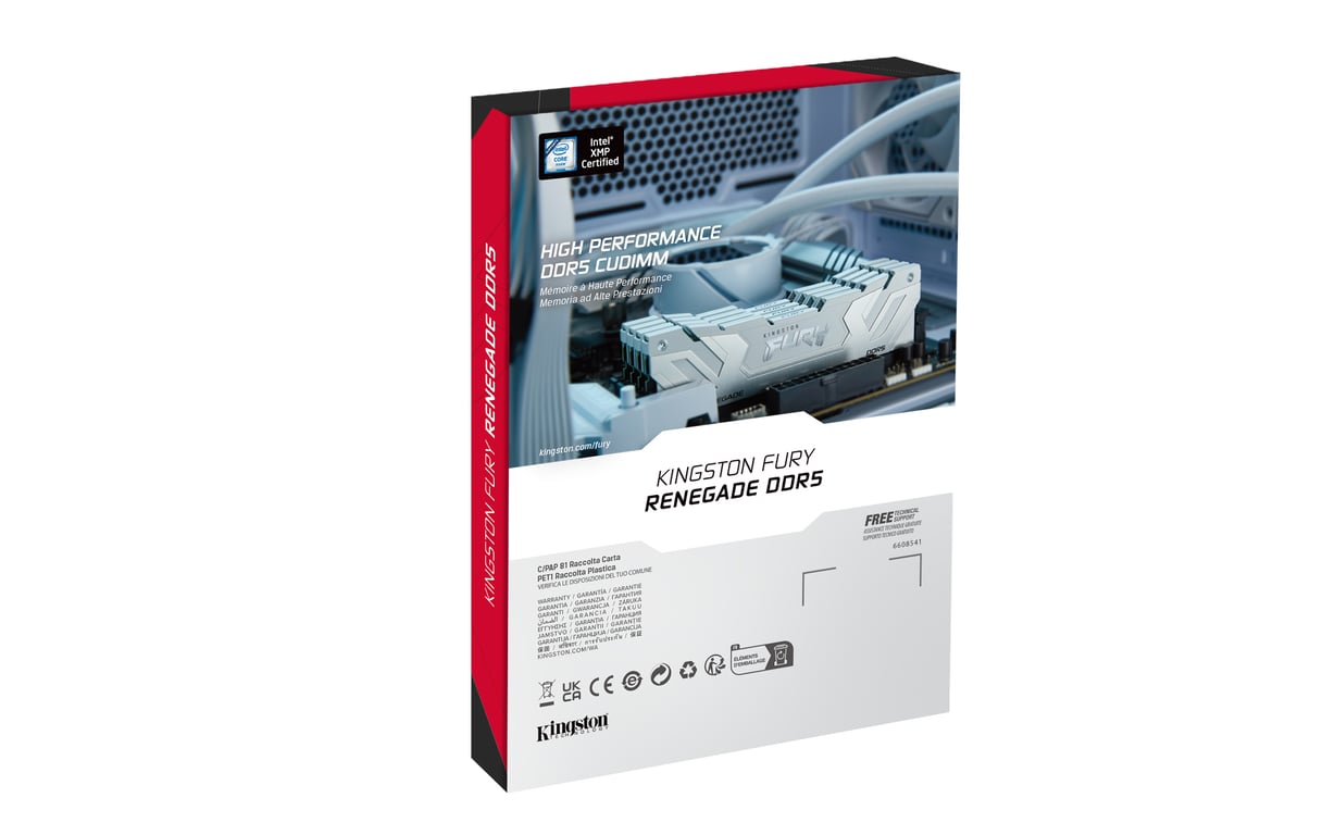 Kingston Technology FURY 24 Go 8400MT/ DDR5 CL40 CUDIMM Renegade XMP Neuf - vue 2