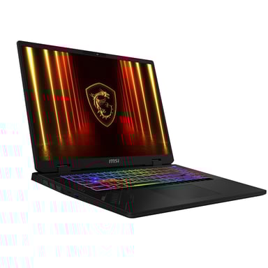 MSI Crosshair A17 HX D8WGKG-006FR AMD Ryzen™ 9 8940HX Ordinateur portable 43,2 cm (17'') Quad HD+ 16 Go DDR5-SDRAM 1 To SSD NVIDIA GeForce RTX 5070 Wi-Fi 6E (802.11ax) Windows 11 Home Français Noir
