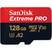 SanDisk 128GB Extreme Pro microSDXC 128GB Classe 10