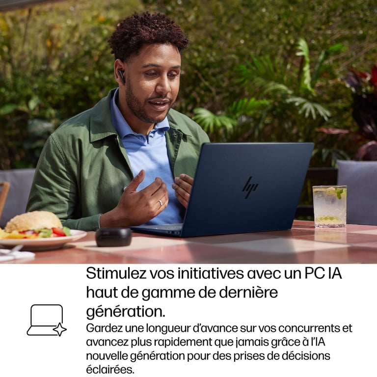 HP EliteBook X G1i Next Gen AI Wolf Pro Security Edition Copilot+ PC Intel Core Ultra 5 228V Ordinateur portable 35,6 cm (14 ) WUXGA 32 Go LPDDR5x-SDRAM 512 Go SSD Wi-Fi 7 (802.11be) Windows 11 Pro Bleu - Neuf