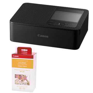 Impresora CANON SELPHY CP1500 BLACK+ RP108