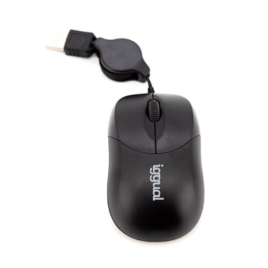 iggual IGG316832 ratón Oficina Ambidextro USB tipo A 800 DPI