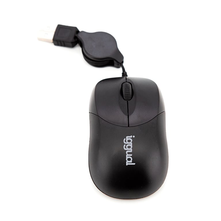Souris Iggual IGG316832 – Bureau Ambidextre, USB Type A, 800 DPI - vue 1