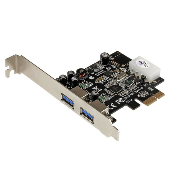 Carte Contrôleur PCI Express StarTech PEXUSB3S25 – 2 Ports USB 3.0 avec UASP - vue 2
