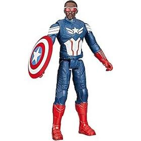 Marvel Studios Captain America Brave New World Titan Hero Series Figurine Captain America - vue 7