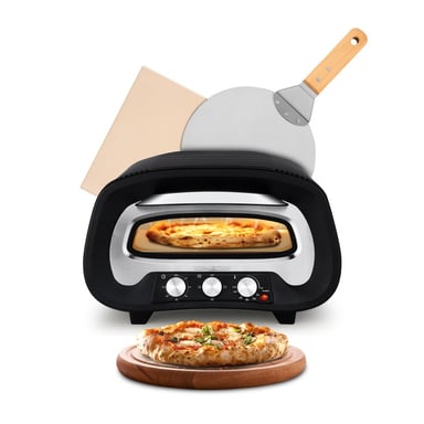 Schneider - Pierre De Feu Série Z - Four à Pizza Express - 2200w - 430°c - Pierre Céramique