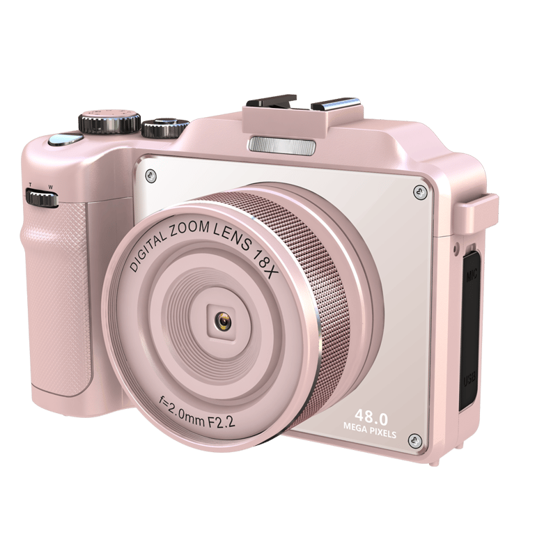 Appareil photo numérique 4K 48MP zoom numérique 18Xstabilisationautofocus Neuf