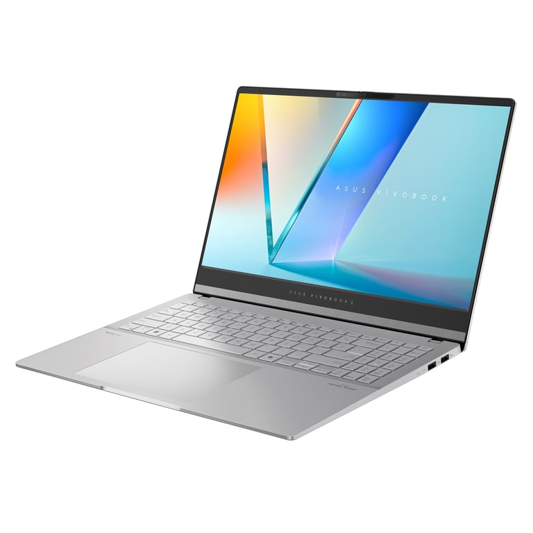 ASUS Vivobook S15 OLED S5506WA-DRMA041W Copilot+ PC AMD Ryzen AI 9 365 Ordinateur portable 39,6 cm (15.6 ) 3K 24 Go LPDDR5x-SDRAM 512 Go SSD Wi-Fi 6E (802.11ax) Windows 11 Home Argent - Excellent état