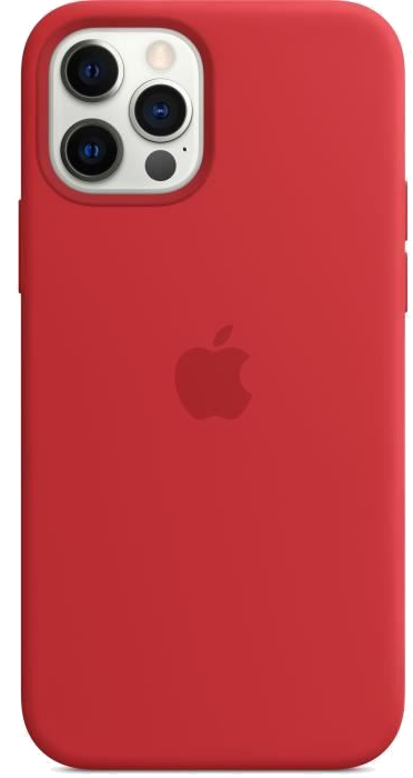 APPLE iPhone 12 | 12 Pro Coque en Silicone avec MagSafe - (PRODUCT)RED