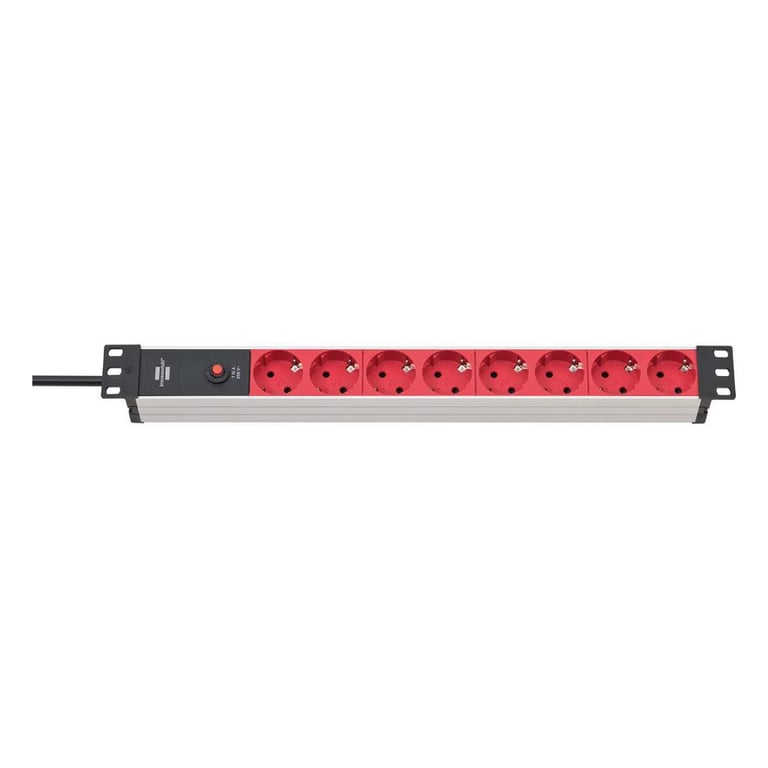 Multiprise avec 8 Prises et Disjoncteur 2m Alu Line / Neuf - vue 3
