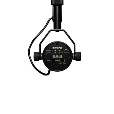 Shure Microfono SM7dB Preamplificatore Vocale Dinamico XLR (SM7DB)