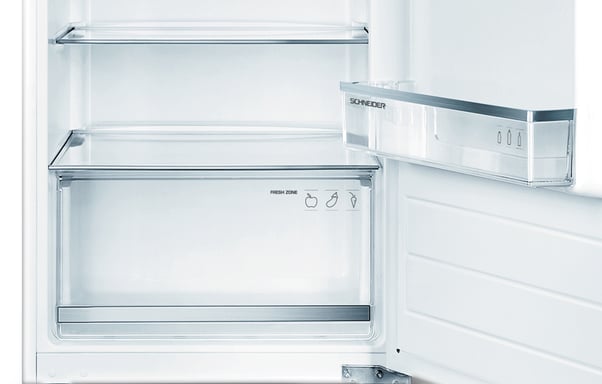 Schneider SCRFI122-E - Réfrigérateur intégrable 179L Blanc