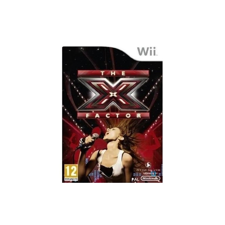 X FACTOR Jeu console Wii Neuf