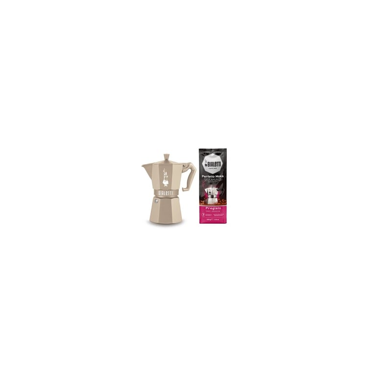 Cafetière Bialetti Moka Exclusive Induction – 6 Tasses, Aluminium, Valve de Sécurité - vue 2