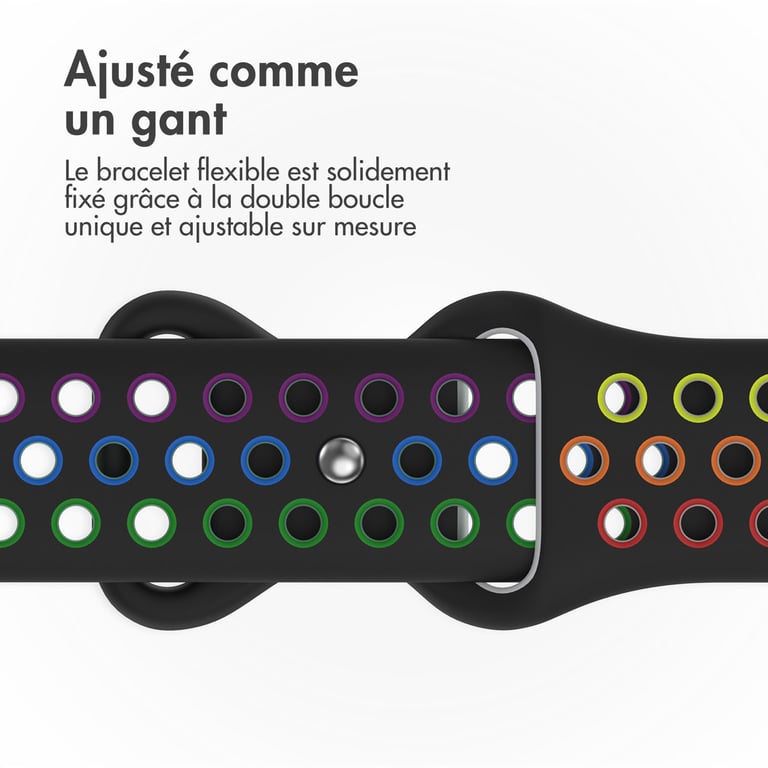 imoshion Bracelet sport? pour Apple Watch Series 1 á 9 / SE 384041 mm | Series 10 42 mm Taille / Rainbow Neuf - vue 5